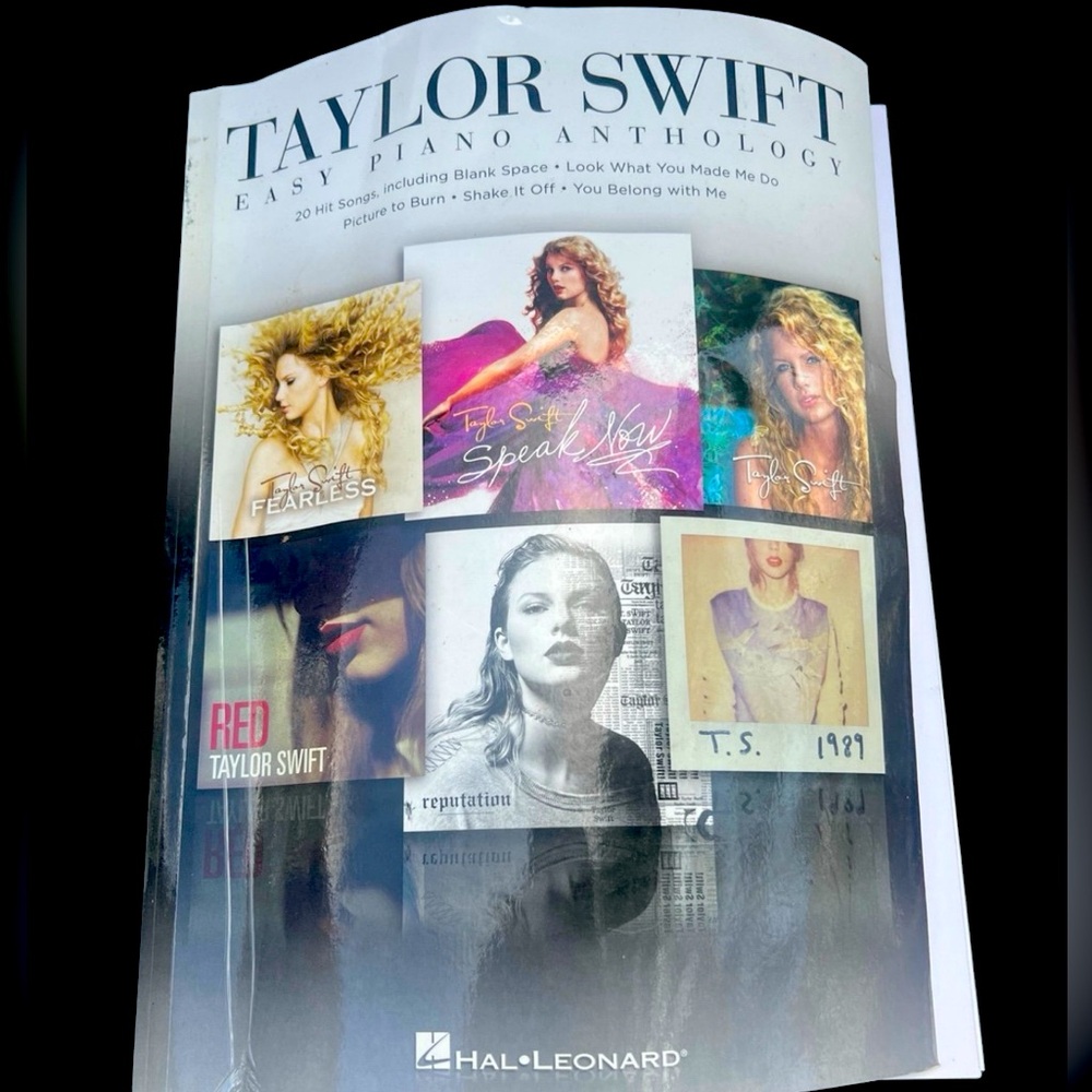 Taylor Swift easy piano anthologies book. Like New